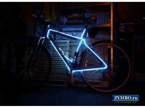 Велосипед Le Super Bike с компьютером и лазерной подсветкой - уникальное сочетание технологий и стиля