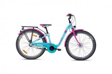Подростковый велосипед Scool ChiX alloy 26 3 S — яркий спортивный двухподвес современного дизайна, ознакомление, рассмотрение технических характеристик и отзывы владельцев