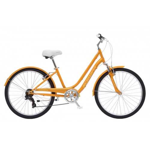 Женский велосипед Schwinn Suburban DLX Ladies - Очередное воплощение стиля и комфорта среди велосипедов для дам с пляжной рамой и обеспечивает великолепный уровень комфорта благодаря мягкому седлу и эргономичному дизайну руля. Узнайте подробности модели, оцените ее характеристики и прочитайте отзывы пользователей!