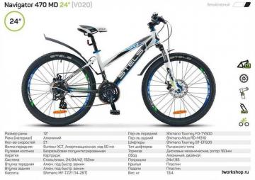 Подростковый велосипед Stels Navigator 480 MD V020 - полный обзор модели, подробные характеристики, реальные отзывы и качественные фото