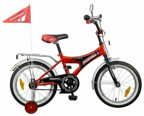 Детский велосипед Novatrack Prime Boy Alu V brake 16