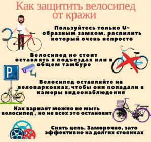 Как защитить велосипед от кражи - 15 полезных правил и советов