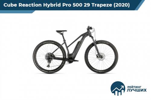 Электровелосипед Cube Reaction Hybrid EXC 750 29 Trapeze - Обзор модели, характеристики, отзывы