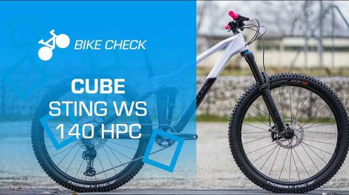 Женский велосипед Cube Sting WS 140 HPC SL 27.5 - Обзор модели, характеристики, отзывы